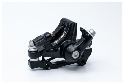 Каліпер дискового гальма задн. механ. з адаптером IS на PM YINXING YX-DB-06 180/160мм