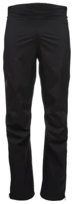 Брюки мужские Black Diamond M Stormline Stretch Full Zip Rain Pants, S - Black