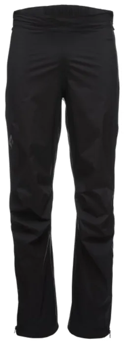 Брюки мужские Black Diamond M Stormline Stretch Full Zip Rain Pants, S - Black