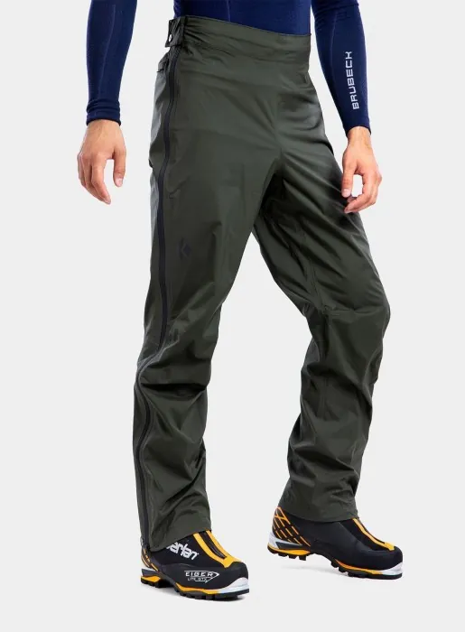 Брюки мужские Black Diamond M Stormline Stretch Full Zip Rain Pants, S - Black