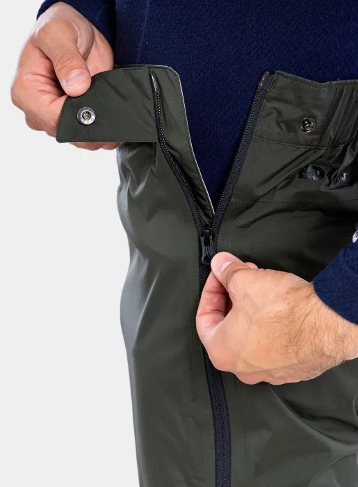 Брюки мужские Black Diamond M Stormline Stretch Full Zip Rain Pants, S - Black