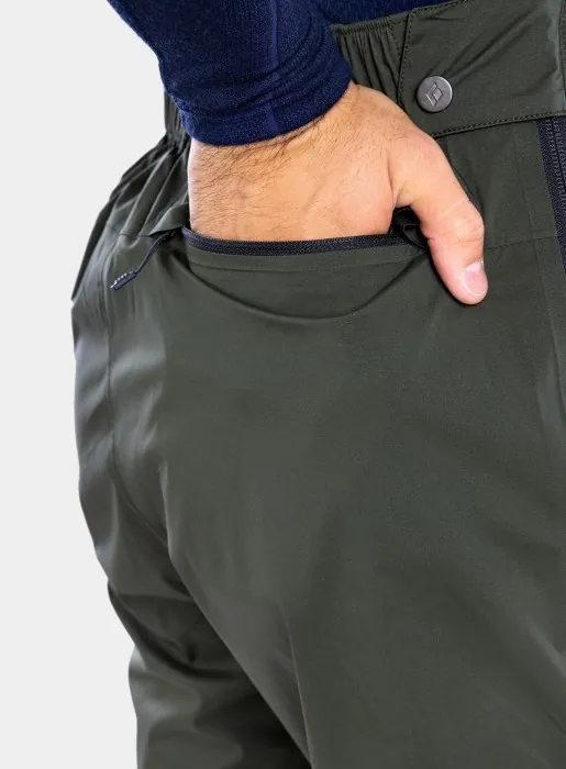 Брюки мужские Black Diamond M Stormline Stretch Full Zip Rain Pants, S - Black