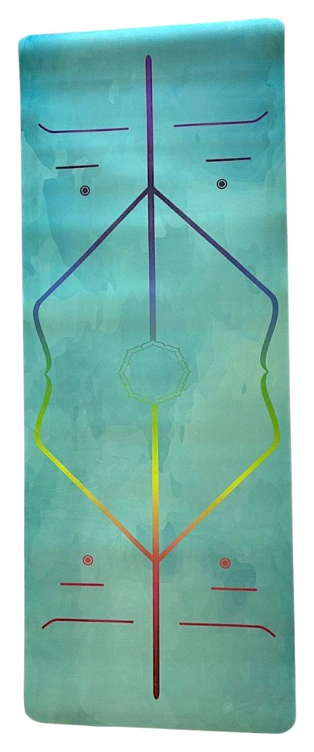 Коврик для йоги «замша каучук 5мм» Bavar Sport (1)