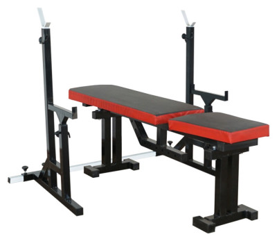 Крамниця 090 + Стійки зі страхувальними упорами UM0150Red