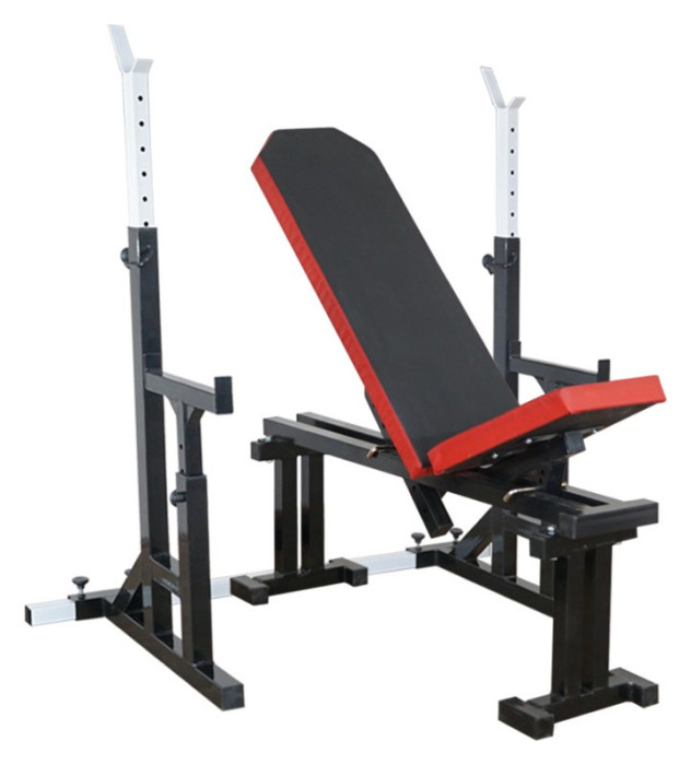 Крамниця 090 + Стійки зі страхувальними упорами UM0150Red