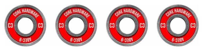 CORE ABEC-9 Skate/Scooter підшипники для коліс (комплект 4 шт)
