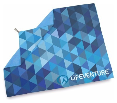 Полотенце Lifeventure Soft Fibre Triangle blue Giant