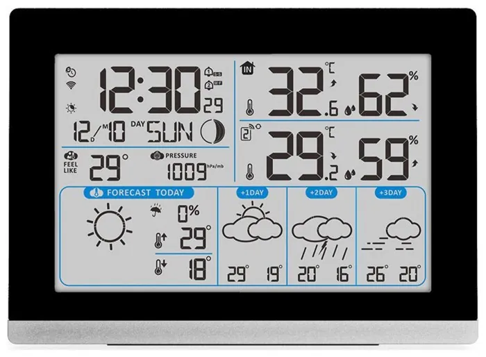 Метеостанция Technoline DirektWetter WD2100 Black (WD2100)