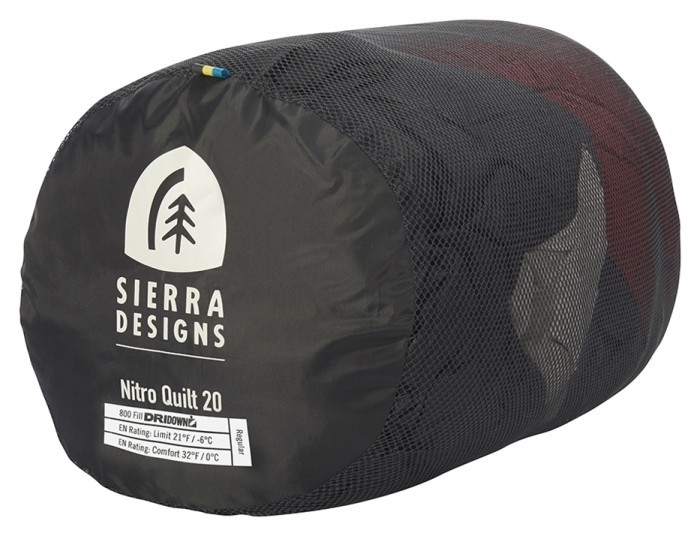 Спальник Sierra Designs Nitro Quilt 800F 20 Regular, укр, укр