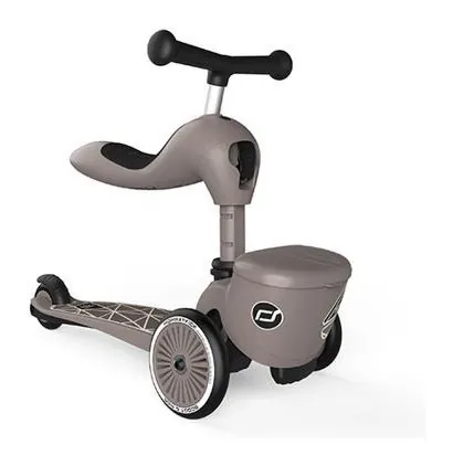 Самокат Scoot and Ride серии Highwaykick-1 Lifestyle коричневий, 1-5 років (DWT_SR-210621-BROWNLINES)