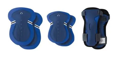 Комплект захисний дитячий GLOBBER, синій, для дитини 25-50кг (DWT_541-300)
