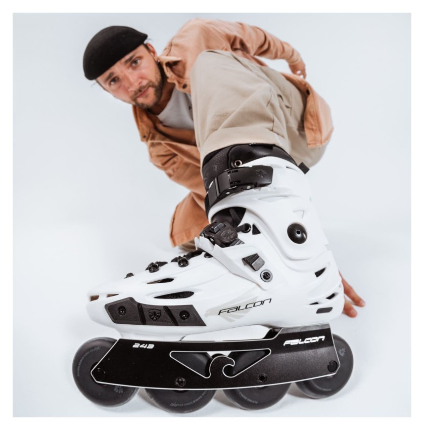 Ролики Flying Eagle Falcon PRO білі, укр, укр