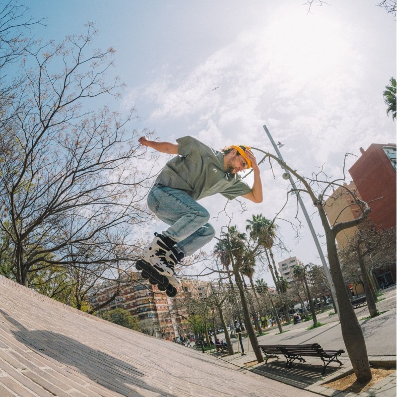 Ролики Flying Eagle Falcon PRO білі, укр, укр