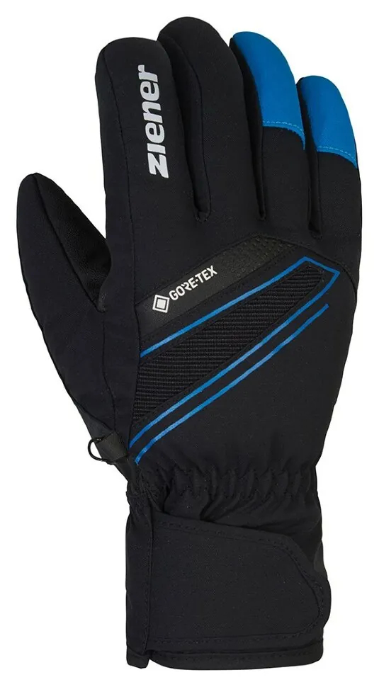 Ziener рукавички лижні Gunar GTX black-persian blue 10 (10)