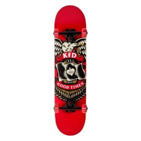 Скейт KDF Young Cunz (7.5 ) Red