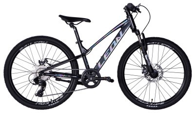 Велосипед AL 26&quot; Leon SUPER JUNIOR DD CS рама-13&quot; чорний 2025