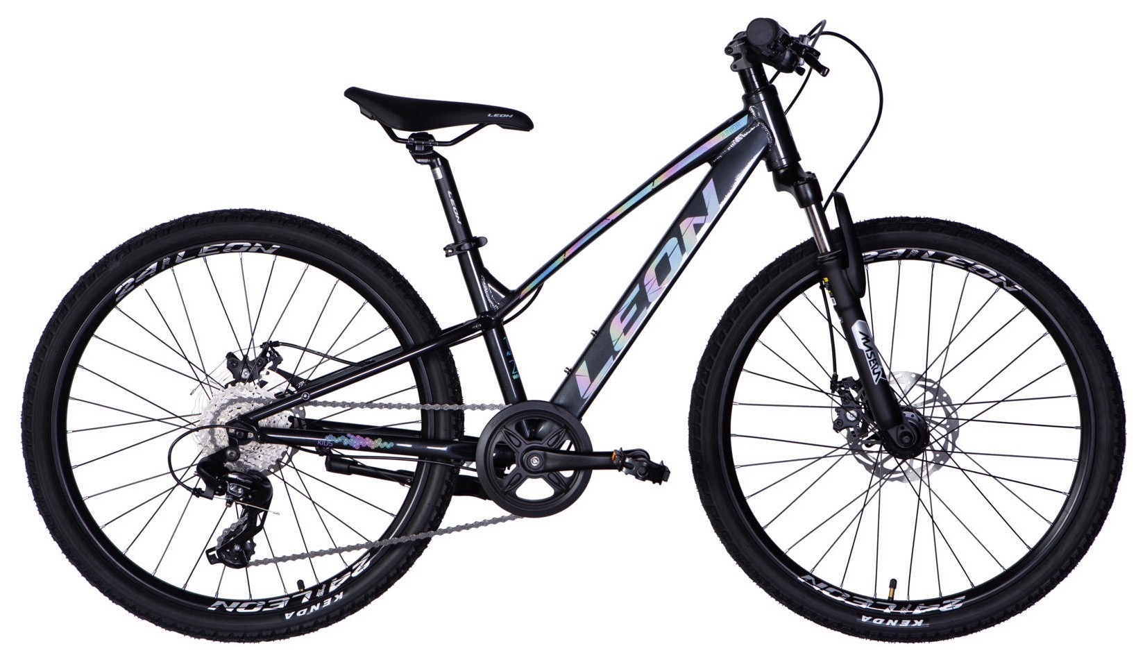 Велосипед AL 26" Leon SUPER JUNIOR DD CS рама-13" чорний 2025