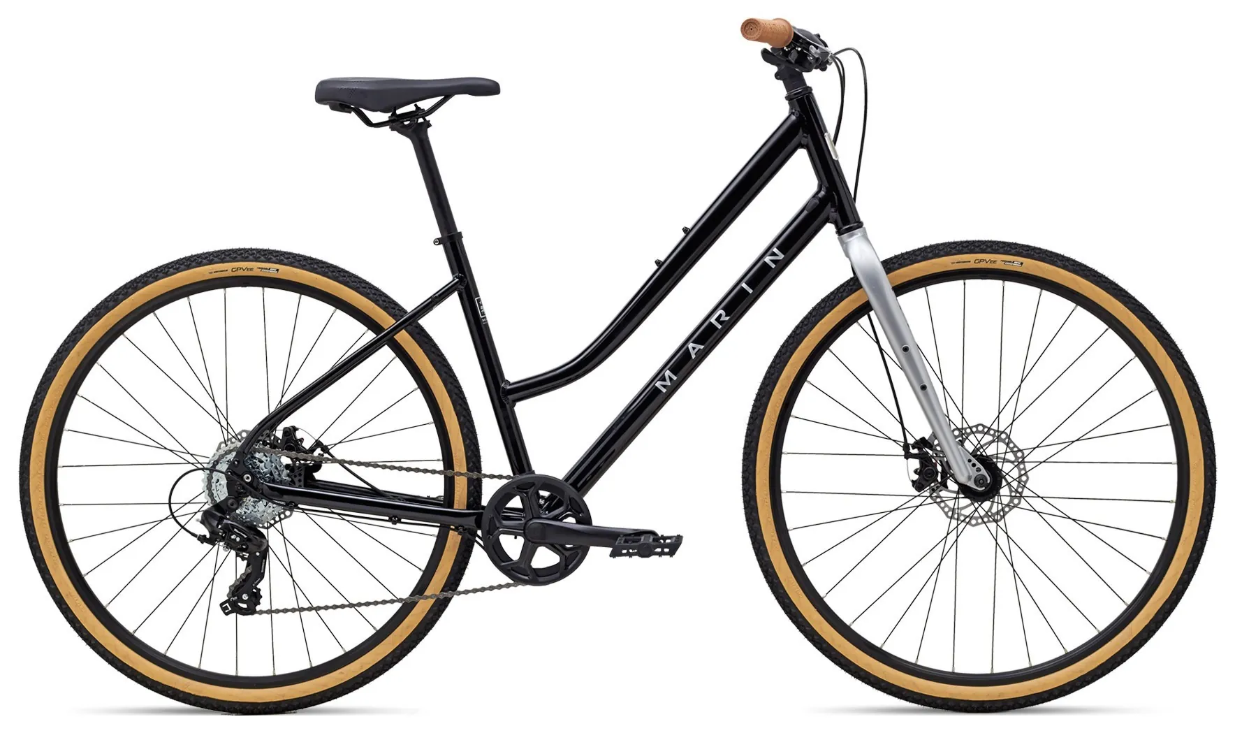 Велосипед 28" Marin KENTFIELD 1 ST рама - L Gloss Black/Chrome A5 (SKE-72-80)