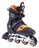 Роликові коньки для дорослих K2 F.I.T. 80 ALU M 43.5 (10.0US) 280мм Black/dark grey/orange (30E0260.1.1), укр