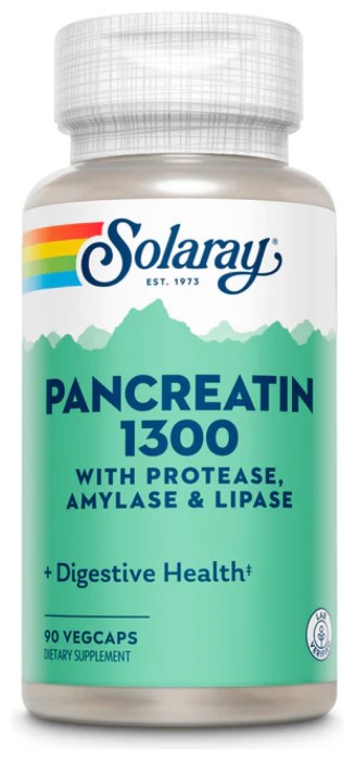 Pancreatin 1300 Digestive Enz 1300mg - 90 veg caps