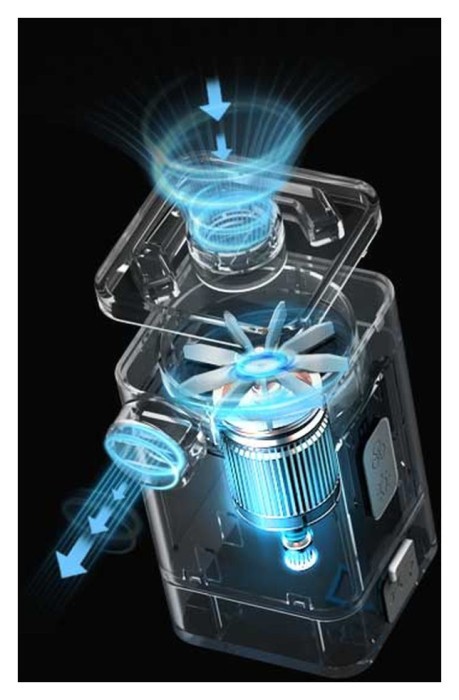 Насос-ліхтар-powerbank кемпінговий Flextail Max Pump 2 Plus, помаранчевий