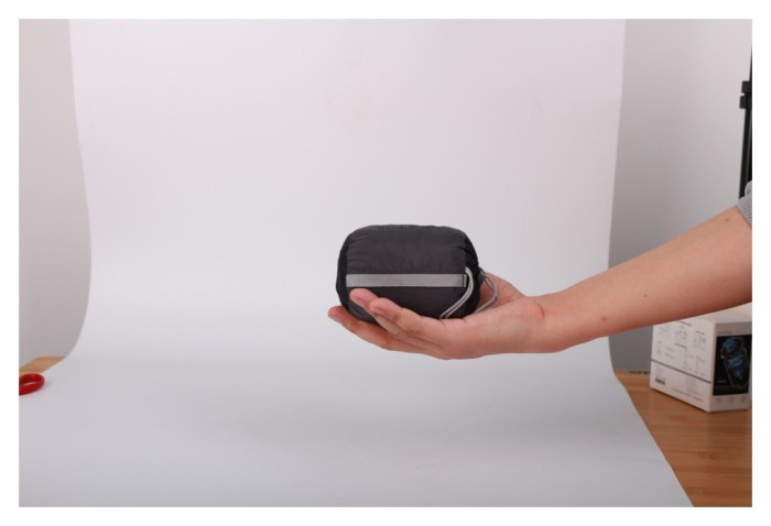 Надувна подушка анатомічна Flextail Zero Pillow, сіра, укр, укр