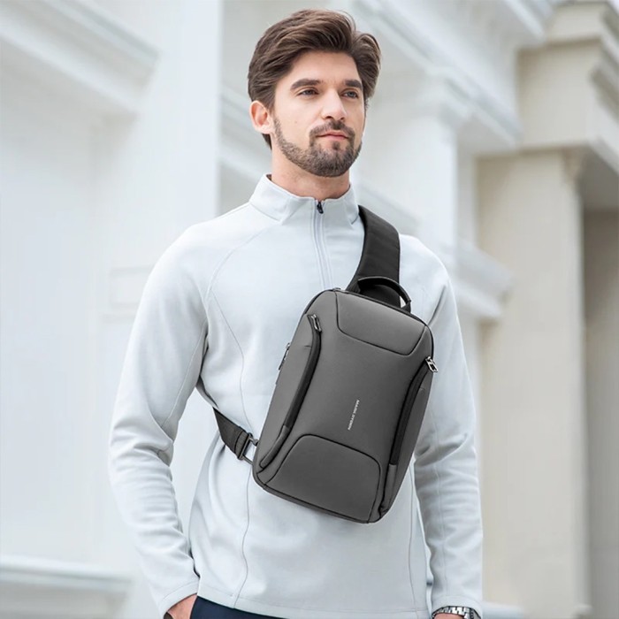 Сумка с одной лямкой Mark Ryden Mini Polycom MR7730 Gray