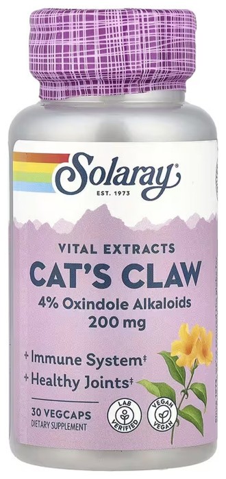 Cat's Claw 200 mg - 30 vcaps