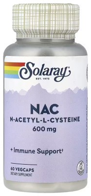 NAC (N-Acetyl-L-Cysteine) 600mg - 60 vcaps