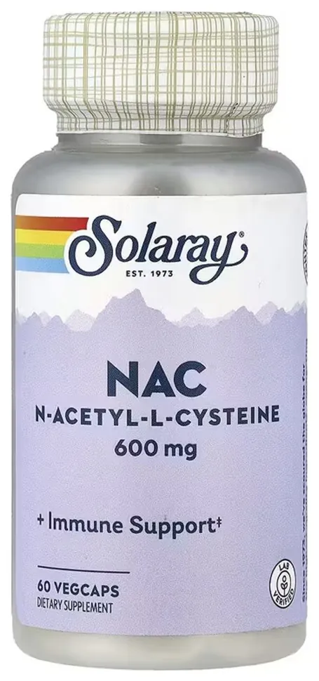 NAC (N-Acetyl-L-Cysteine) 600mg - 60 vcaps (DSN_2023-10-7161)