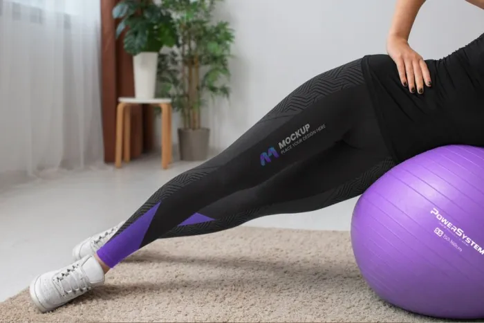 М'яч для фітнесу (фітбол) Power System PS-4013 Ø75 cm PRO Gymball Purple