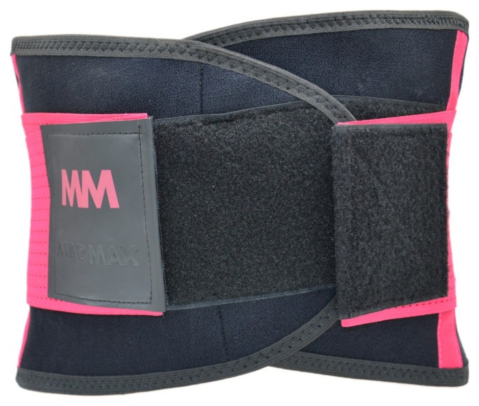 Пояс компрессійний MadMax MFA-277 Slimming belt Black/rubine red S