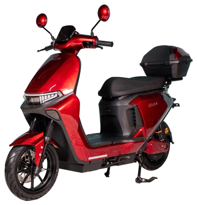 Электроскутер ATLAS Shark 2 Box 2000W Red
