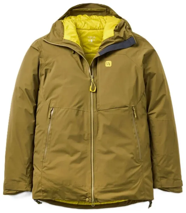 Чоловіча гірськолижна мембранна куртка Rab Khroma Diffract Jacket, Oak