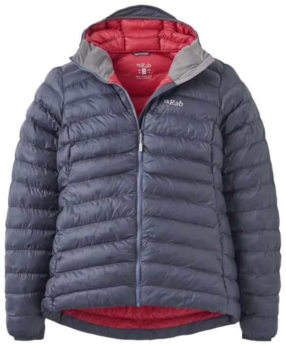 Жіноча хайкінгова куртка Rab Cirrus Alpine Jacket Wmns, Steel