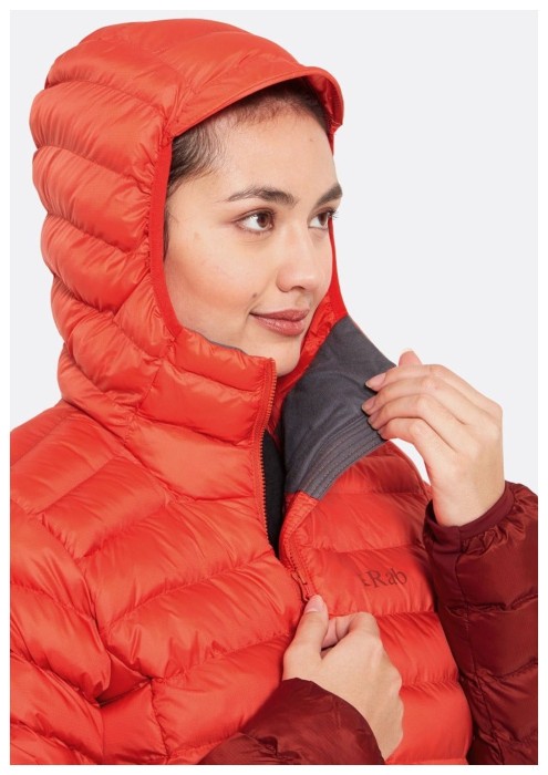 Жіноча хайкінгова куртка Rab Cirrus Alpine Jacket Wmns, Steel