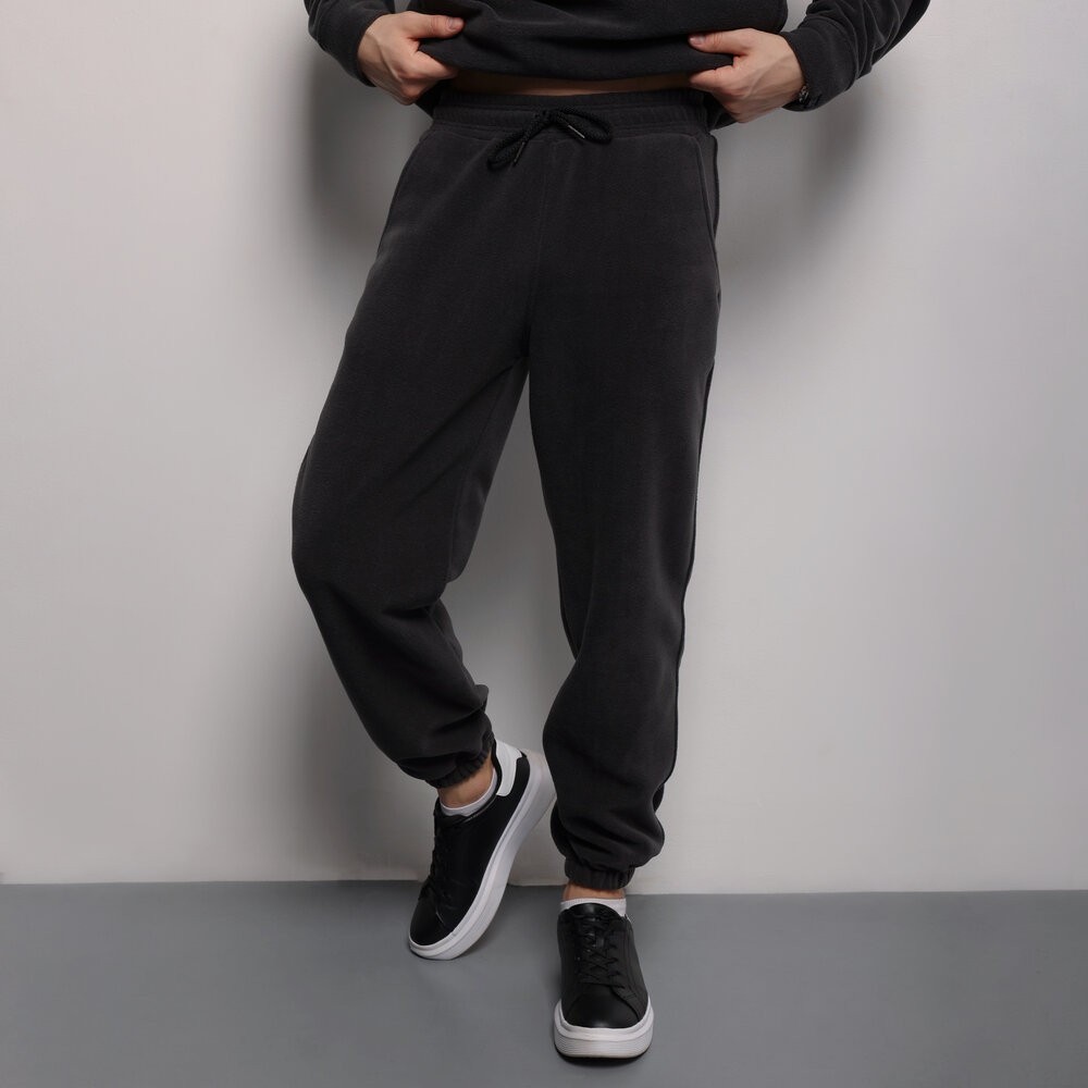 Темно-сірий костюм зимовий флісовий. Чоловічий теплий костюм Pobedov Mariot, укр, укр