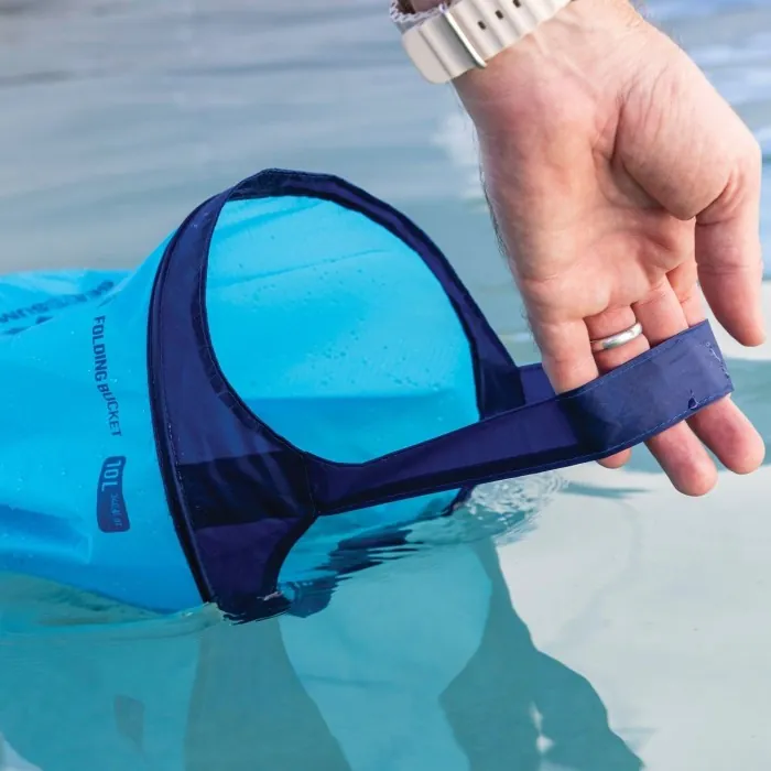 Ємність для води Sea to Summit Ultra-Sil Folding Bucket, Blue Atoll, 10 л
