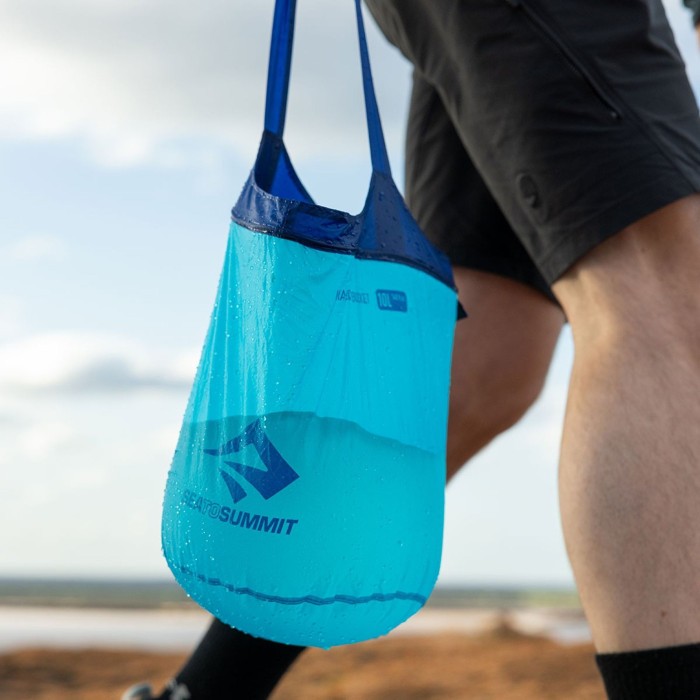 Ємність для води Sea to Summit Ultra-Sil Folding Bucket, Blue Atoll, 10 л