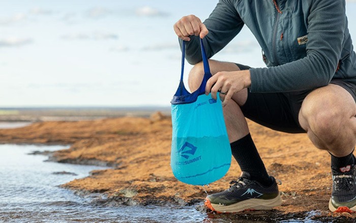 Ємність для води Sea to Summit Ultra-Sil Folding Bucket, Blue Atoll, 10 л
