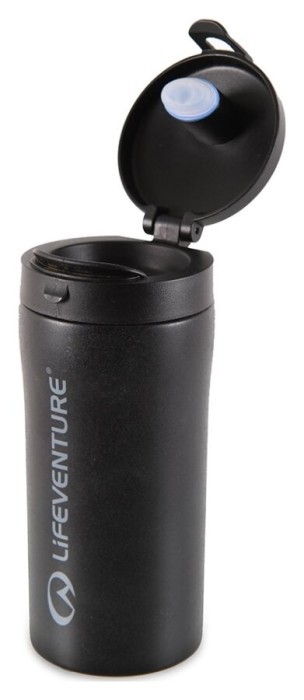 Кружка Lifeventure Flip-Top Thermal Mug black