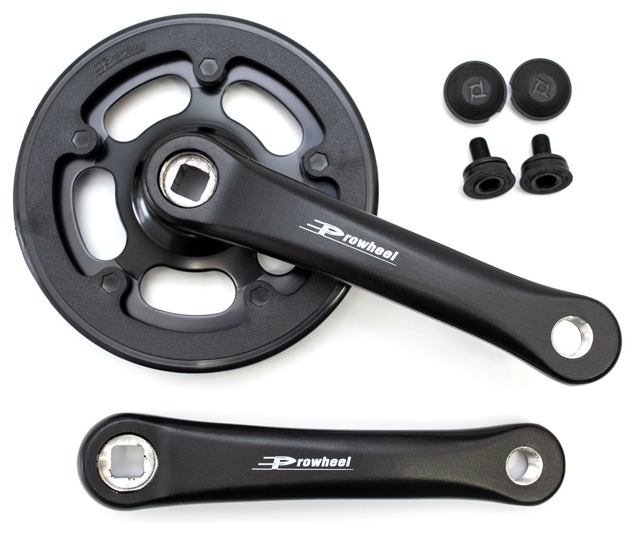 Шатун AL L140мм 32T PROWHEEL RA102PP под квадрат черн. (черн.)