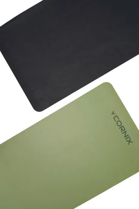 Коврик спортивный Cornix PU 183 x 68 x 0.4 см для йоги и фитнеса XR-0321 Green
