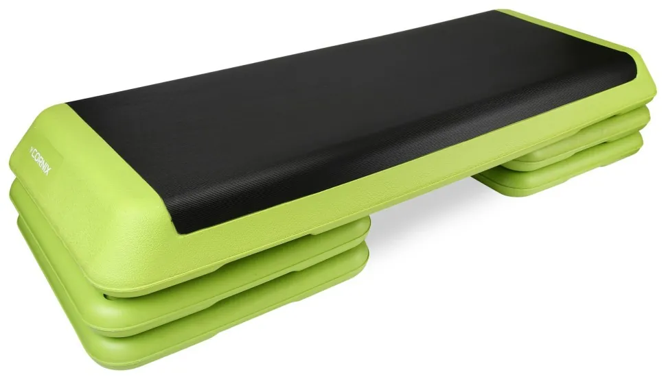 Степ-платформа 3-ступінчаста Cornix Pro 109 х 41 х 10-20 см XR-0401 Green/Black (LFXR-0401)