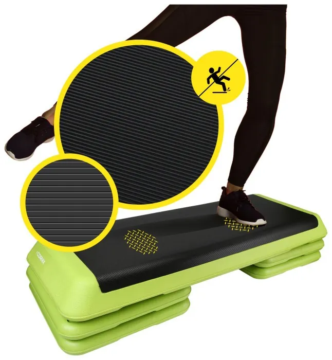 Степь-платформа 3-ступенчатая Cornix Pro 109 х 41 х 10-20 см XR-0401 Green/Black