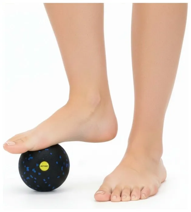 Массажный мяч Actiget EPP 8 см ACT0095 Black/Blue