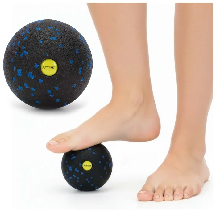 Массажный мяч Actiget EPP 8 см ACT0095 Black/Blue