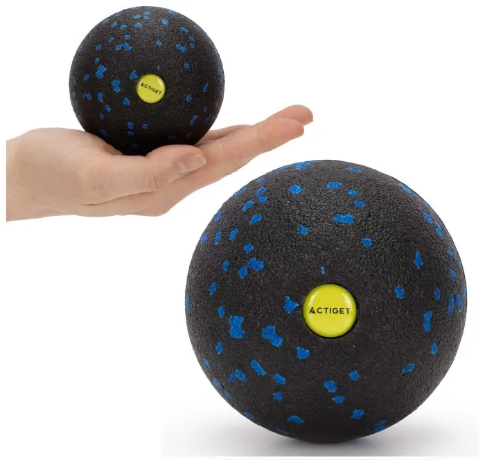 Массажный мяч Actiget EPP 8 см ACT0095 Black/Blue