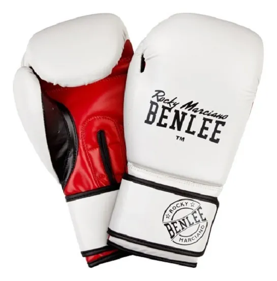 Рукавички боксерські Benlee CARLOS 10oz / PU / біло-чорно-червоні, укр, укр