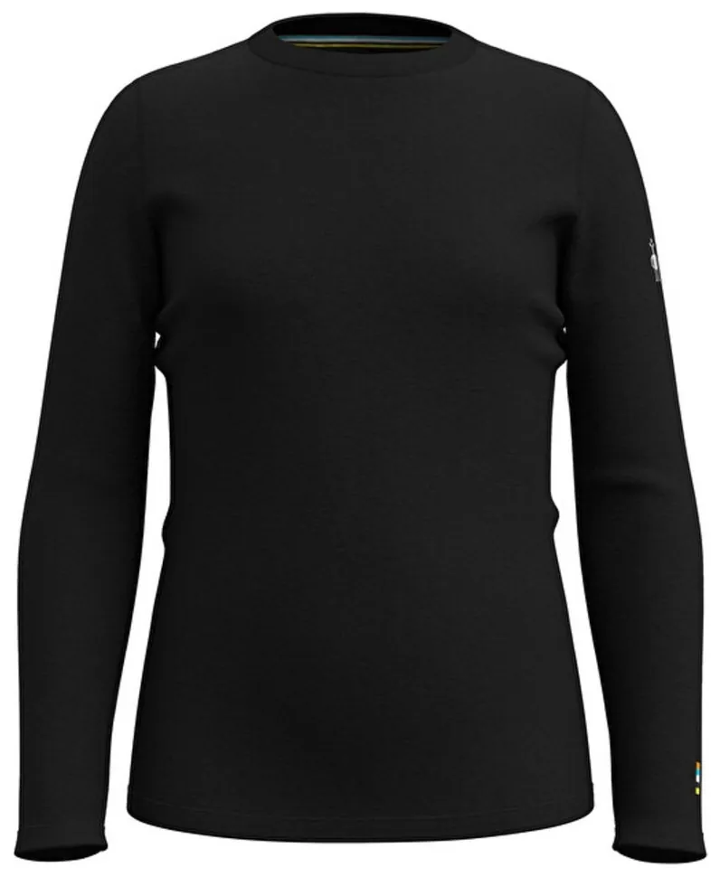 Кофта дитяча Smartwool Kids' Classic Thermal Merino Base Layer Crew Boxed, Black (L)
